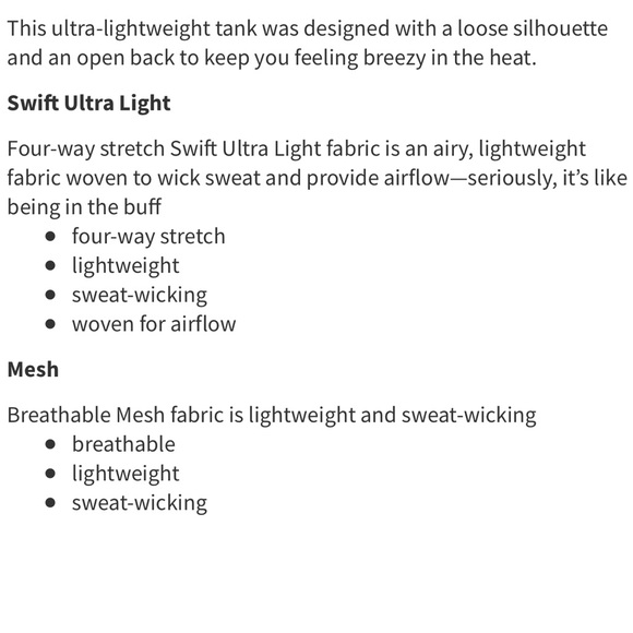 LULULEMON X REVOLUTION STUDIO Spin Mesh Tank - Picture 7 of 7